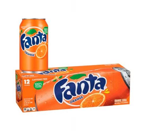 US Fanta Orange 355ml