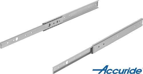 Telescopic slides steel for side mounting partial extension