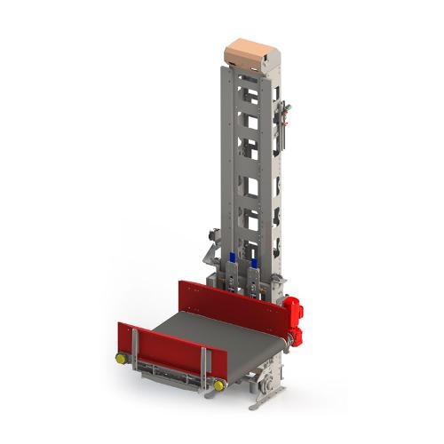 Motion06 – vertical transporting belt conveyor unit