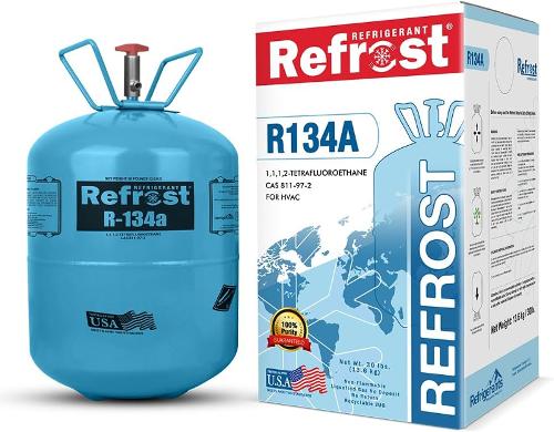Refrost Refrigerant R134A For HVAC Disposable Cylinder 13.6Kg