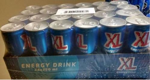 Xl Energy Drink (24 X 250ml Cans)