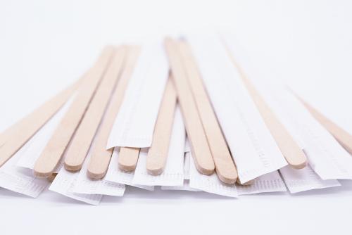 Wooden Stirrers (horeca) Individually Paper Wrapped