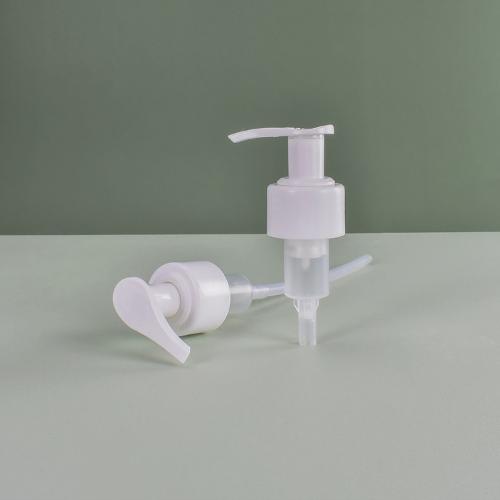 eco-friendly designed plastic lef-rightlock type lotion pump