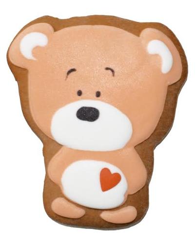 Gingerbread “BEAR WITH HEART”