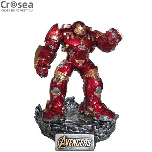 Iron Man anti-Hulk armor animation model resin GK statue