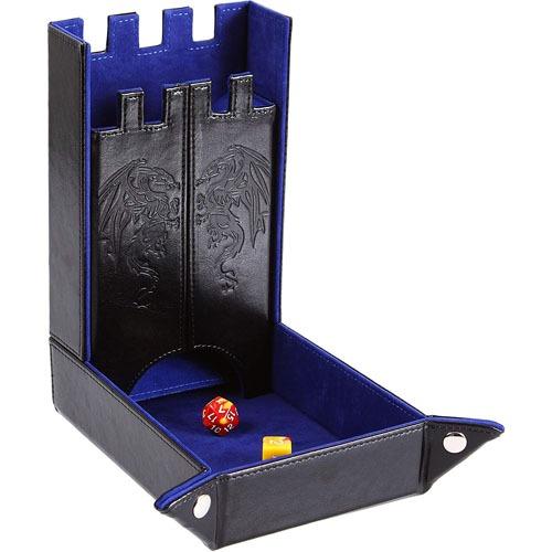 Castle Foldable Dice Tray and Dice Tower