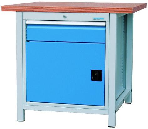 Workbench with 1x cabinet series 500