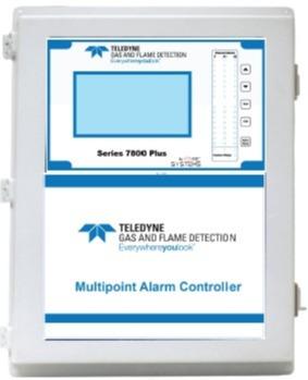 Multichannel gas & flame monitoring system