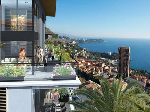 Luxury new apartments in Beausoleil for sale