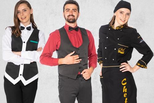 Customized work wear for restaurants, cafe and hotels