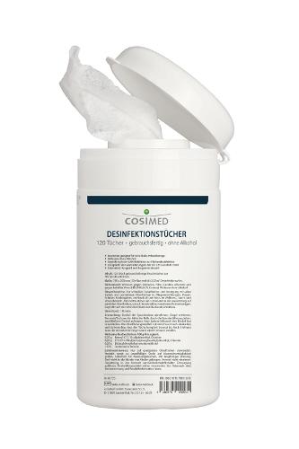 Surface Disinfectant Tissues - Alcohol Free - Ready For Use