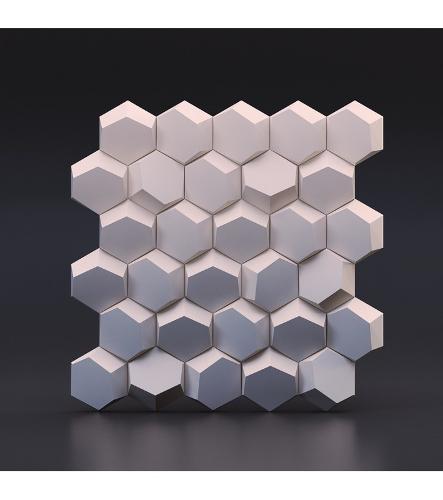 Model "Honeycomb" 3D Wall Panel