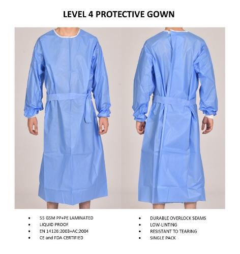 Level 4 Protective Gown