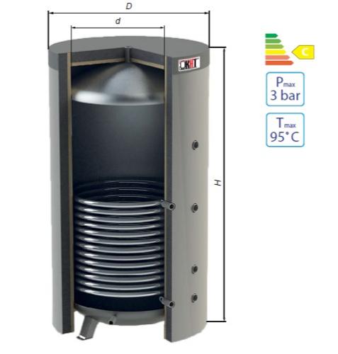 PS SERIES 200 - 2000 L WITH REMOVABLE THERMAL INSULATION