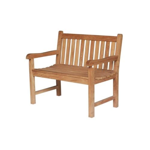 wooden garden bench teak 100x56x92 cm