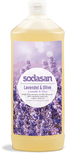 Sodasan Liquid Soap Lavendel & Olive Refill
