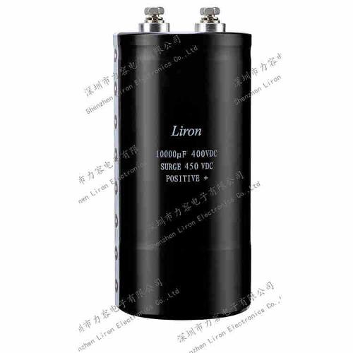 Liron LQR radition constructions screw terminal aluminum electrolytic capacitor