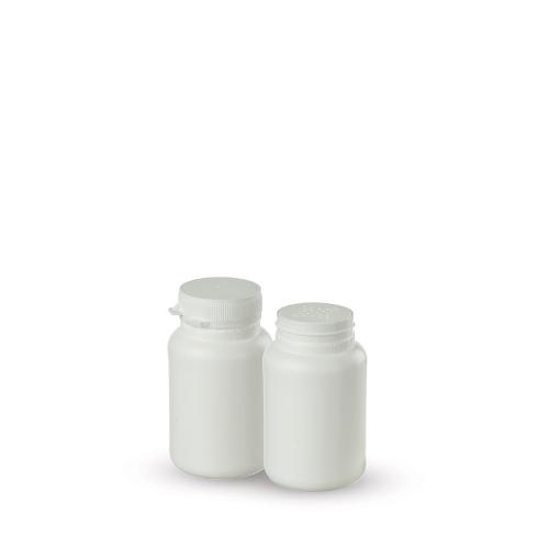 Plastic powder bottles for pharmaceutical use