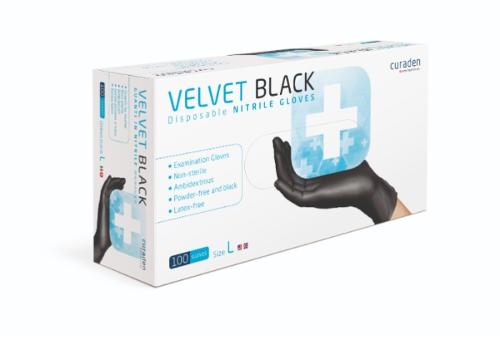 Nitrile VELVET BLACK (Premium)
