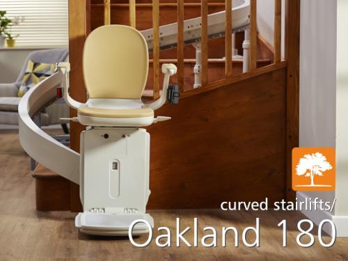 Oakland 180 Curved Stairlift