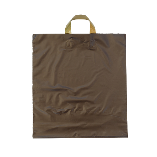 Plastic Bag Brown Loop Bag