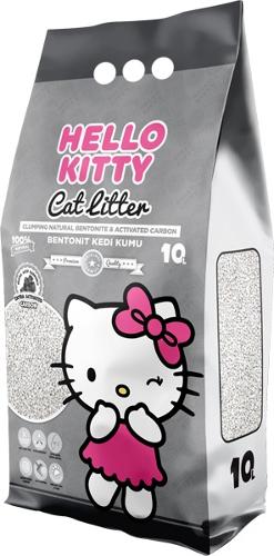 Hello Kitty Clumping Bentonite Cat Litter - Activated Carbon