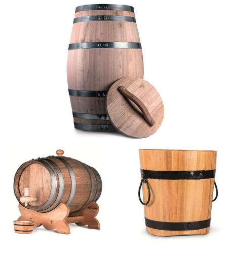 Decorative barrels