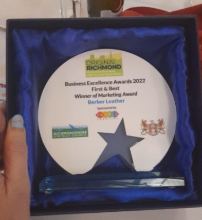 Berber Leather wins Business awards