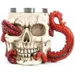 Stainless Steel 3D Skull Beer Mug