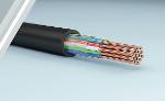 copper flexible control cable with polyvinylchloride insulation and sheath