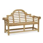 wooden garden bench teak 130x50x45 cm 