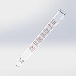 Graduated Glass Pipette for Droppers – Straight-Tip, 63mm