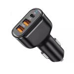 Dual Port Fast Charging USB Car Charger For Smart Phone