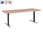Desk Timo, manually height adjustable, melamine table top