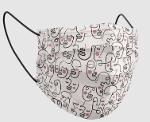 Medizer Mouds Series Meltblown One Line Art Patterned Surgical Mask