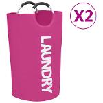 Laundry sorters 2 pcs pink