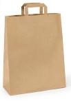 Flat Handle Kraft Paper Bag