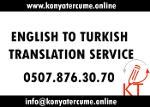 English to Turkish Translation Service in Konya