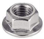 64609 Hexagon Flange Nuts With Serration