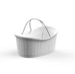 Delux : elegant 12-liter handbasket