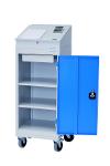 Cabinet with hinged doors type 105 with roller support...