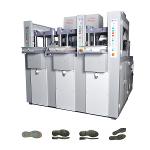 3 STATIONS, 1 COLOR SHOE SOLE INJECTION MOULDING MACHINE