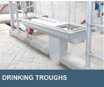 Stainless steel heating water trough