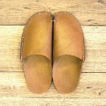 Tan CP Slippers