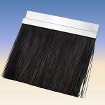 Black Nylon Strip brush x 125mm Trim