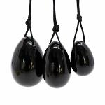Yoni Egg Set Obsidian – Set of 3