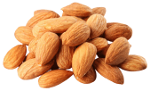Raw almond kernel (sweet)