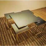 Metal Nesting Table Center Table Coffee Table
