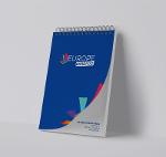 A5 Spiral Notepad Single Colour High-grade Coated
