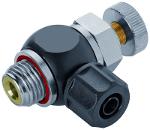 Throttle check valve, swivel connector  - 234-K342